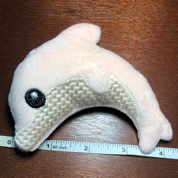 BOGO Pink Dolphin Stuffed Toy - Picture 2 of 5